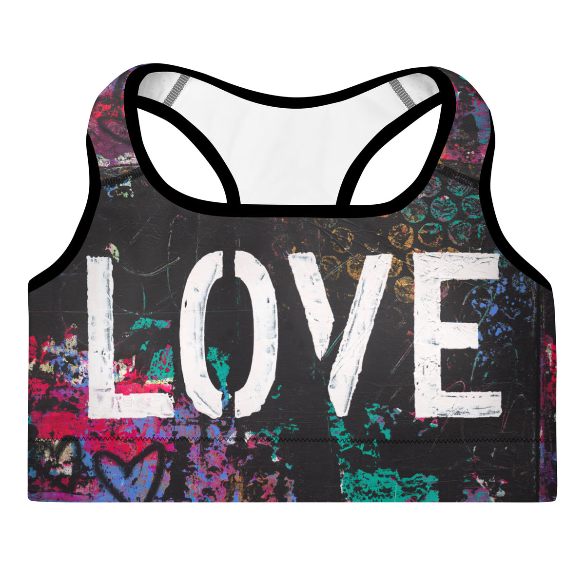 Colour of Love Padded Sports Bra