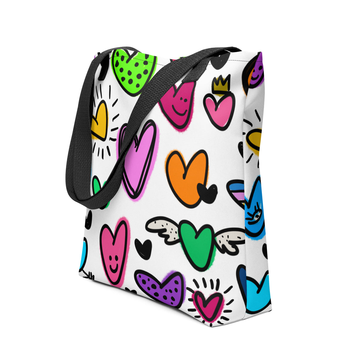 Cute Hearts Tote bag
