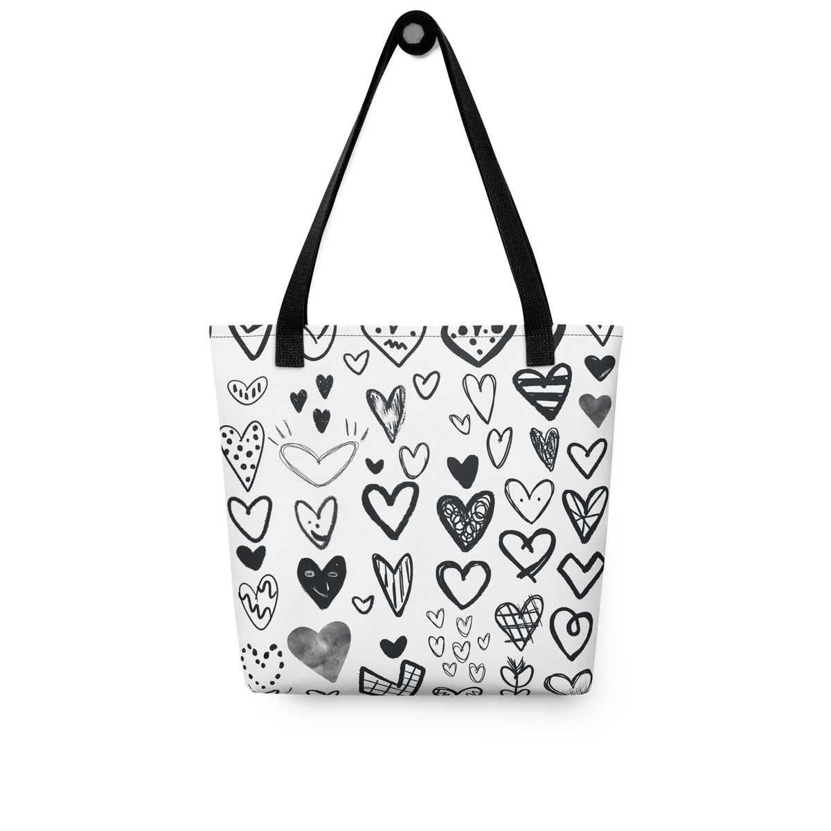 PENCIL HEARTS Tote bag, Shopping Bag, Beach Bag, Gym Bag