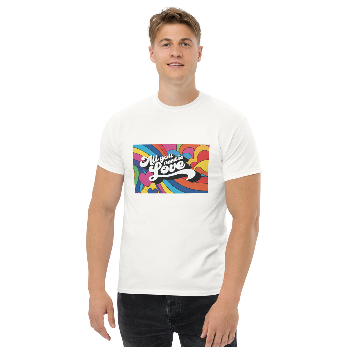 All You Need is Love Men's classic tee
