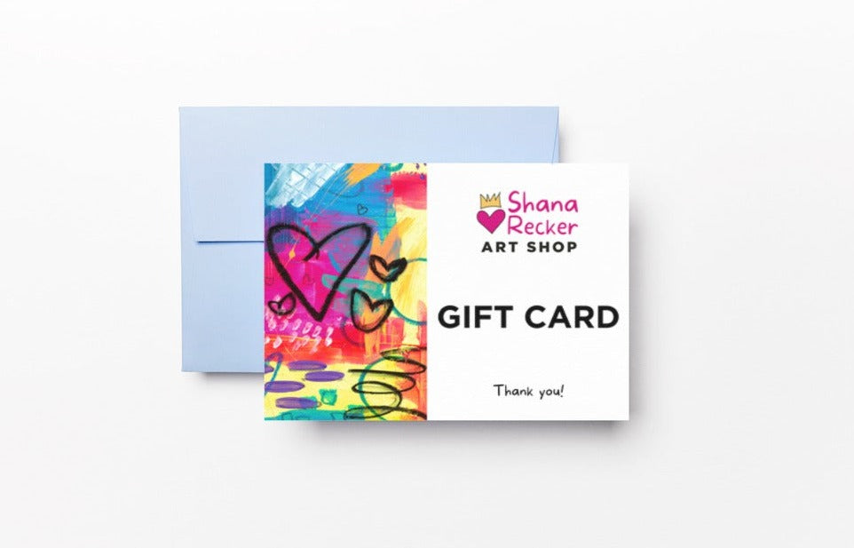 Shana Recker Art Gift Card