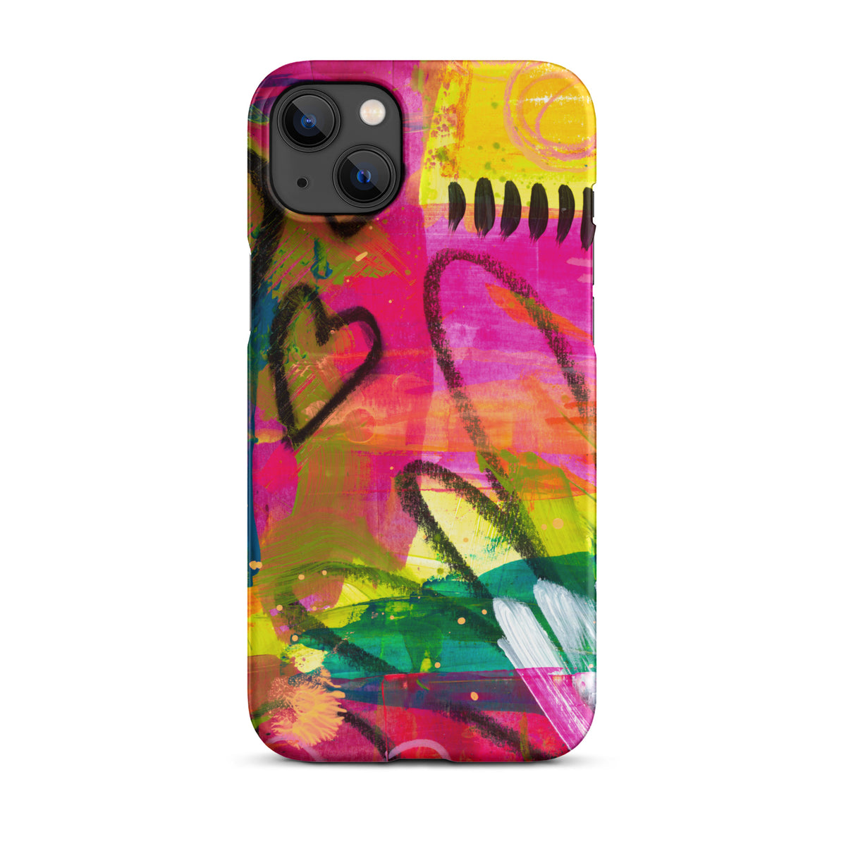 Artsy Heart Snap case for iPhone®