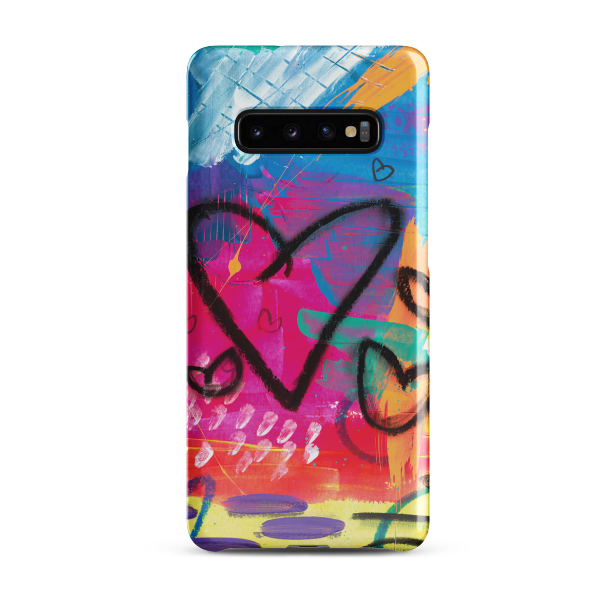 Neon Hearts Snap case for Samsung®