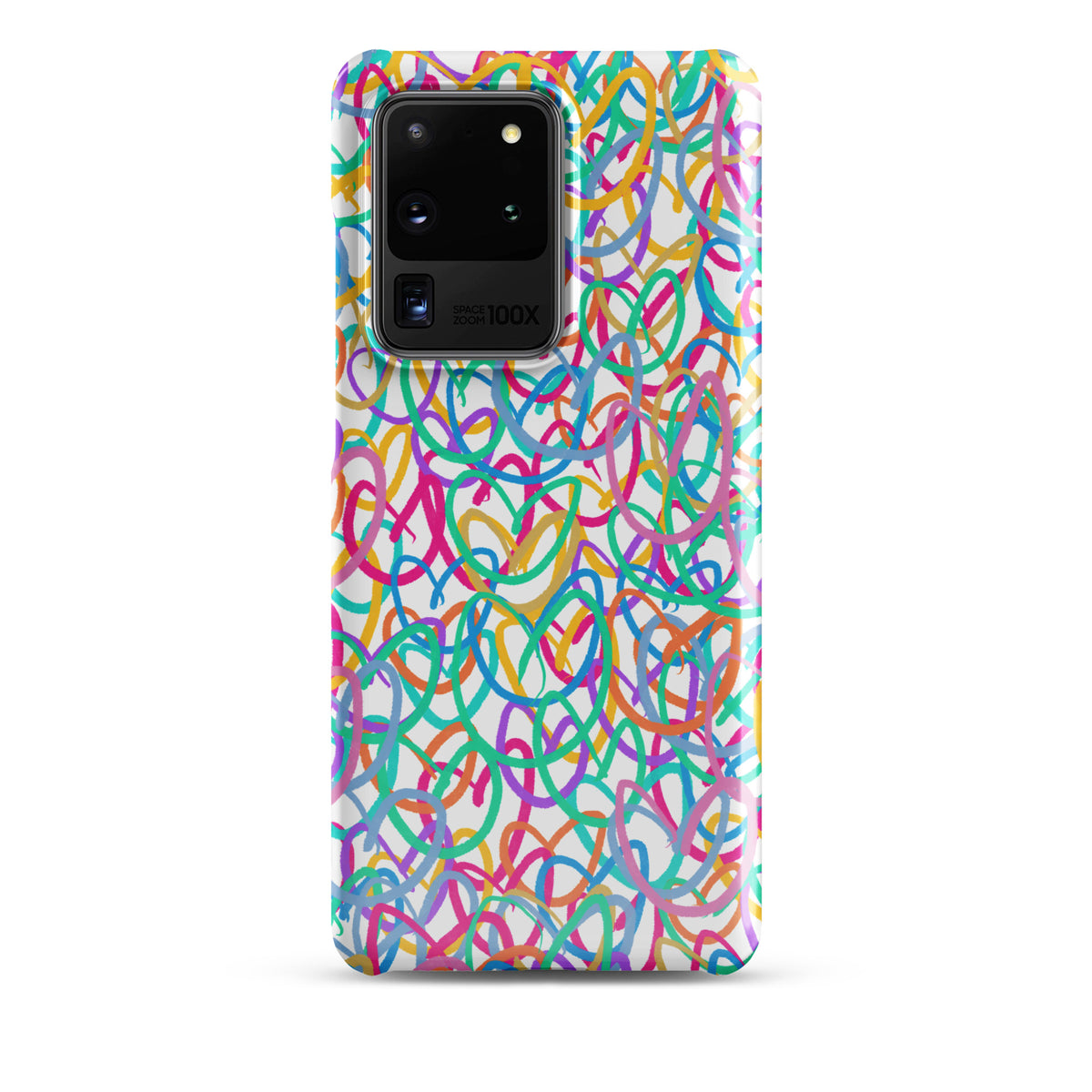Squiggle Hearts Snap case for Samsung®