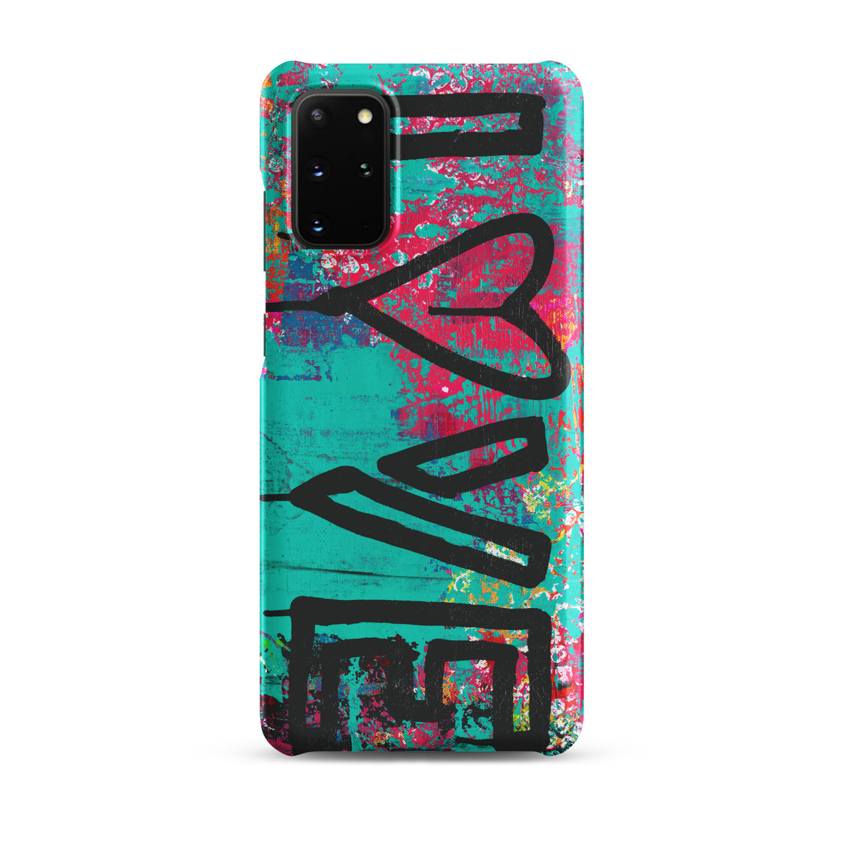 Turquoise Love Snap case for Samsung®