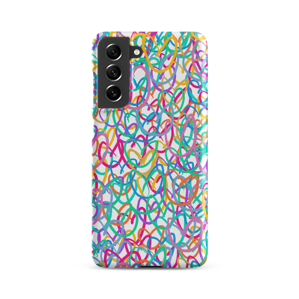 Squiggle Hearts Snap case for Samsung®