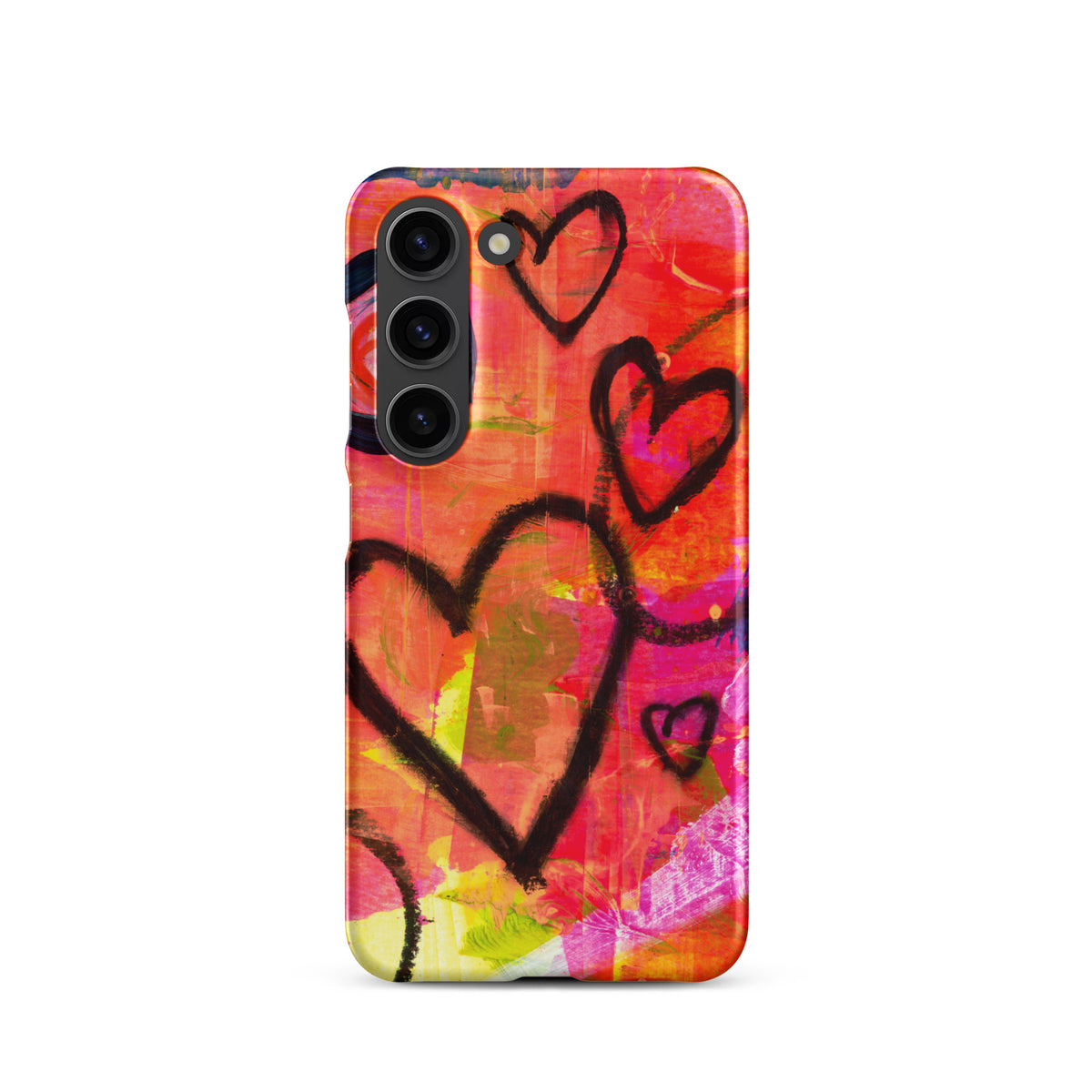 Red Hearts Snap case for Samsung®