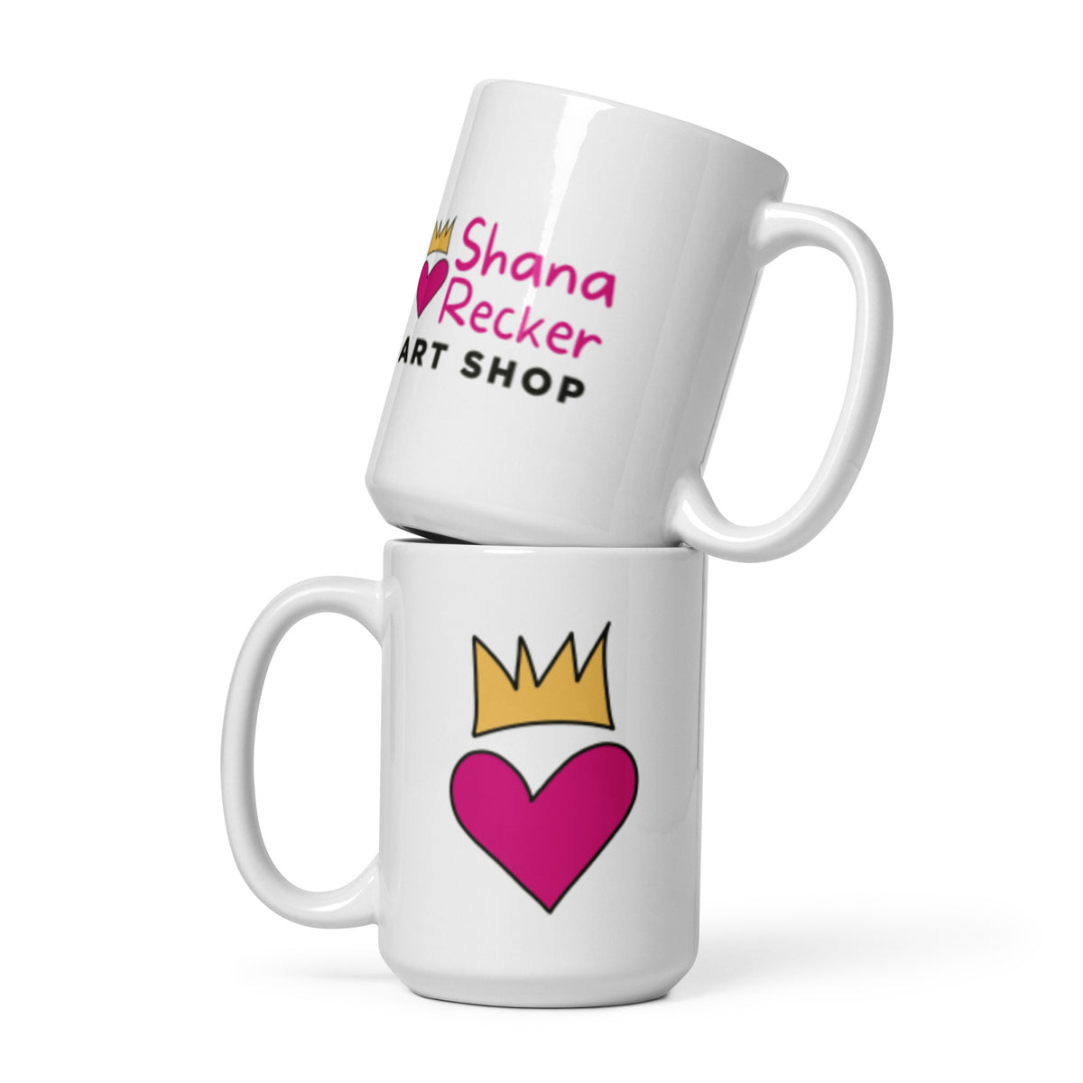 Shana Recker Art Shop White glossy mug