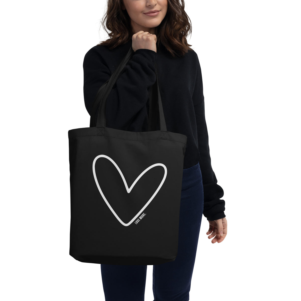 Heart with Love More Eco Tote Bag