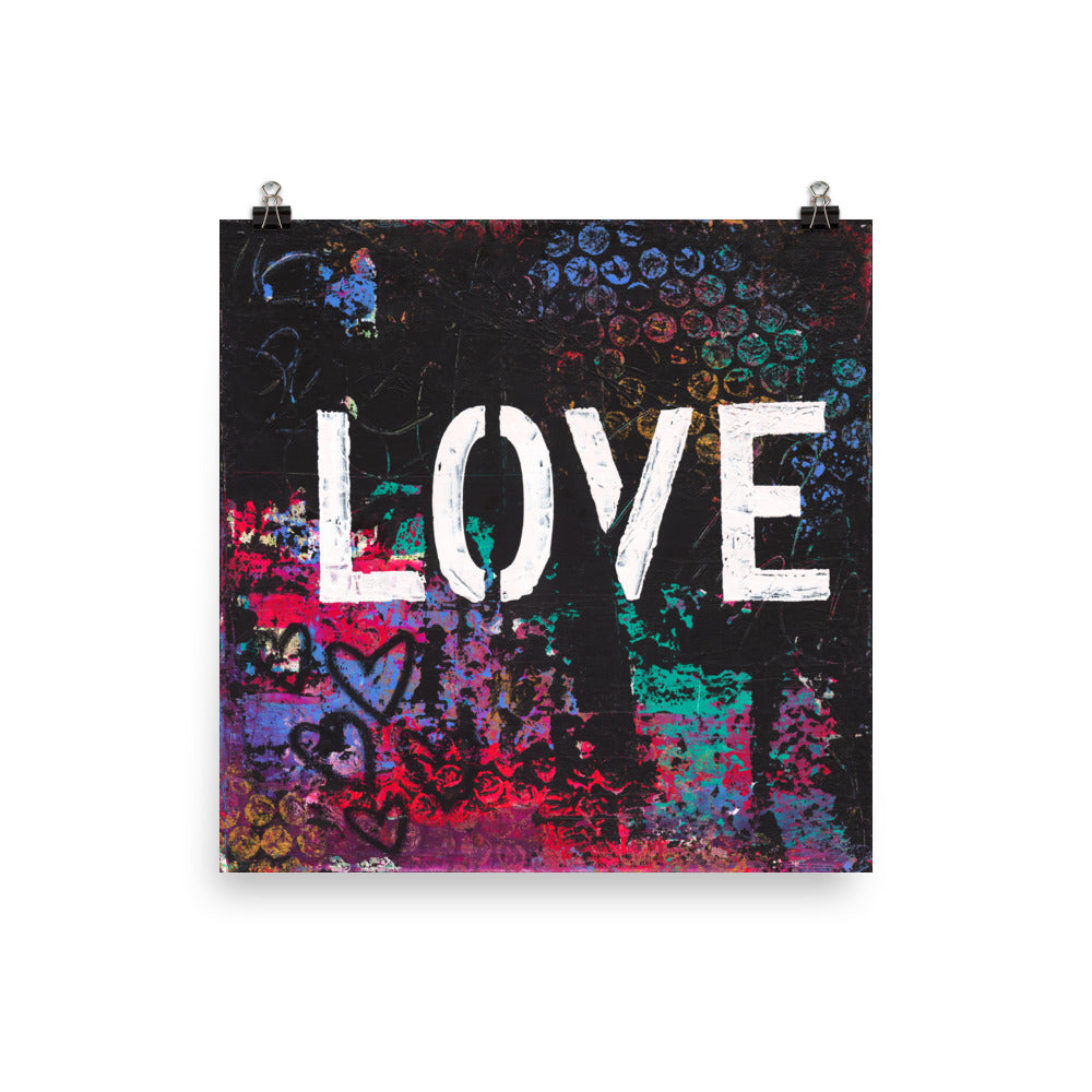 Colour of LOVE Print on Premium Photo Paper
