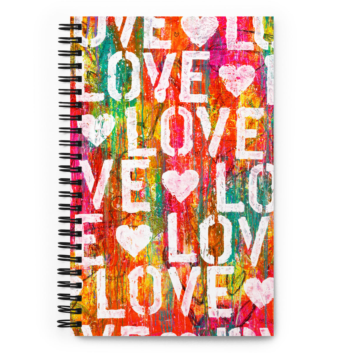 LOTS OF LOVE Spiral notebook